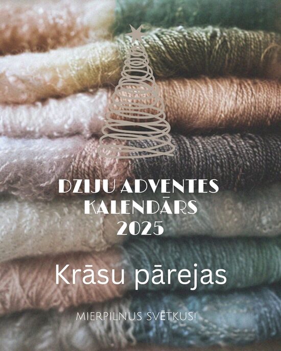 Dziju adventes kalendārs 2025. gada iepriekšpārdošana